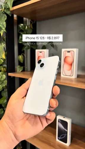 iPhone 15 - Loja Física - Nota fiscal