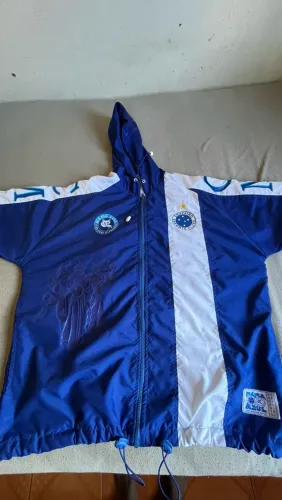 Jaqueta Máfia Azul Cruzeiro Impecável