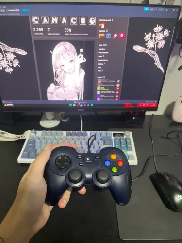 Controle F310 Logitech