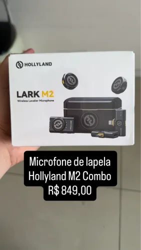 Microfone Hollyland Lark M2