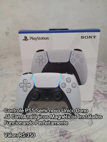 Controle Ps5 Semi-novo Na Caixa