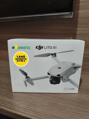 Drone Dji LITO X1, Lacrado/Homologado ANATEL/Garantia 1 Ano BR