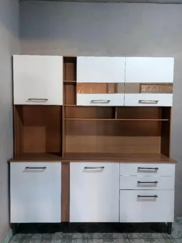 Armário de Cozinha Kit Porta com Espelho 2 Gavetas (Novo) Entrega Grátis! 