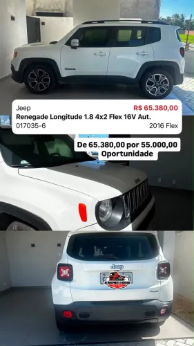 Jeep Renegade Longitude 1.8 4X2 Flex 16V Aut. 2016