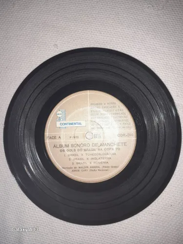 Vinil Compacto Ano 1970/Álbum Sonoro da Manchete