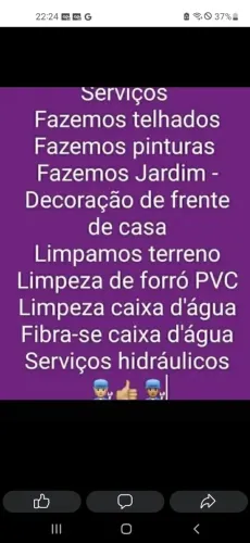 Limpeza e manuteçao calhas e rufos e outros
