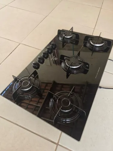Cooktop 5 Bocas Electrolux a Gás com Acendimento Automático (KE5GP)