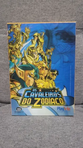 Box santuário DVD playarte cavaleiros do zodíaco volumes 9/10/11 toei animation