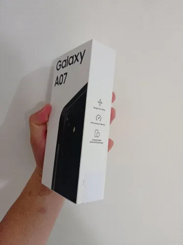 Galaxy Samsung A07 128GB novo lacrado