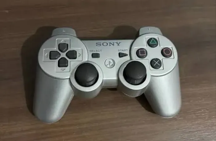 Controle original prata PlayStation 3