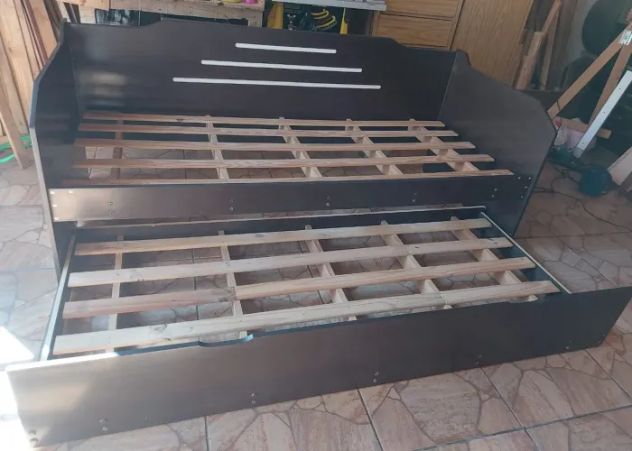 Cama de Solteiro c/ Auxiliar 345,00 Entrego e monto Sorocaba e Votorantim sem taxa 