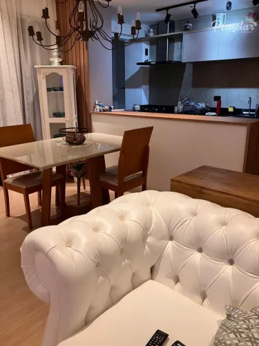 Indaiatuba -Apartamento a venda 3 Dormitórios Suíte 2 Vagas Mobiliado e Decorado