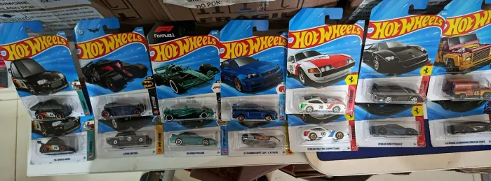 Miniaturas Hotweels Raras ,formula 1, Ferrari, Lamborghini, skyline r34 ,Impala 64, supra