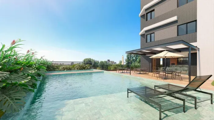 Praça dos Ipês Apartamentos de 2 Quartos com Varanda Gourmet e Estrutura Completa