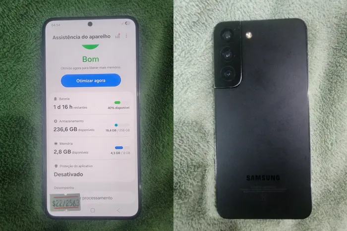 Samsung s22 256gb (leia a descrição)