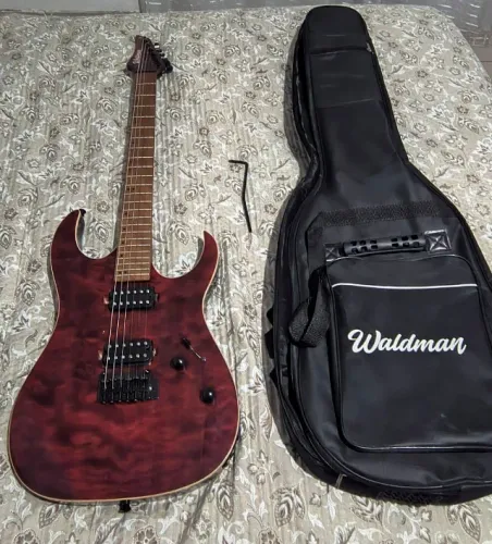 guitarra waldman WIGR220QRD