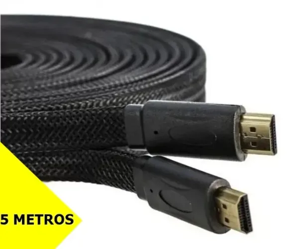 (Novos) Entregamos, cabo Hdmi de 5 metros, ac. cartão