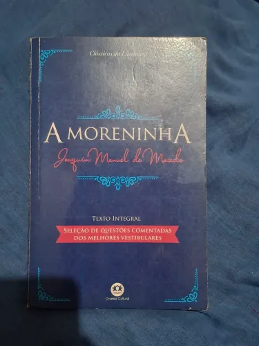 Livro A Moreninha de Joaquim Manuel de Macedo
