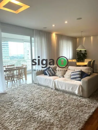Apartamento com 3 dormitórios e 128m2 , lazer completo, à venda a Vila Andrade