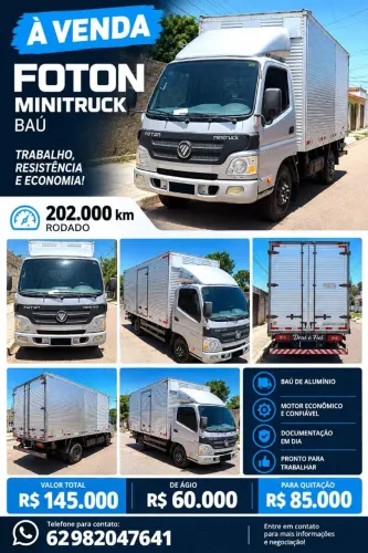 Foton Aumark 3.5 - 11st 2.8 4X2 TB Diesel 2021
