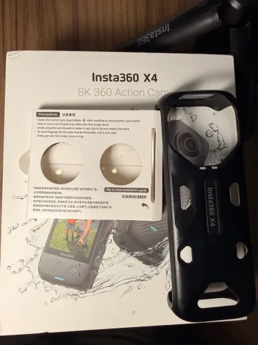 Insta 360 x4 bateria e acessórios