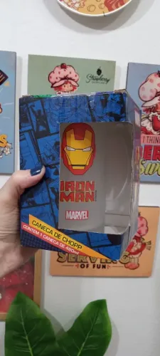 Caneca de Chopp Homem de Ferro Super Herói