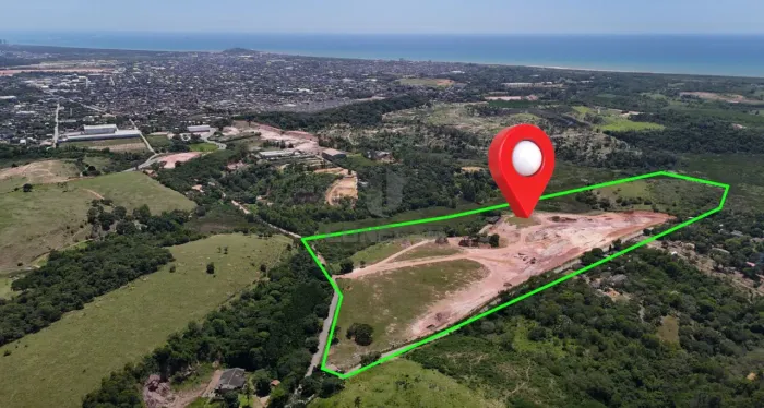 Área comercial terraplanada, 226.030m² à venda na Barra do Jucu - Vila Velha