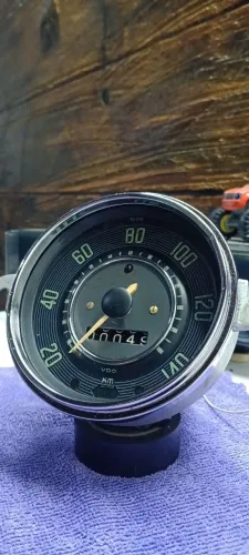 Fusca velocímetro restauração 