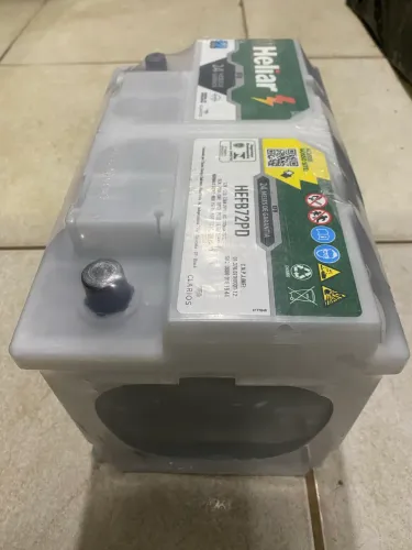 Bateria Heliar EFB start stop 72 amperes (NOVA)