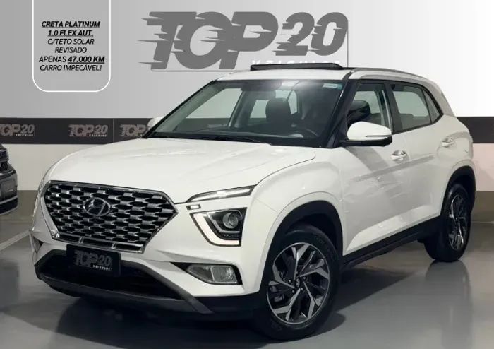 Hyundai Creta Platinum 1.0 TB 12V Flex AUT 2022