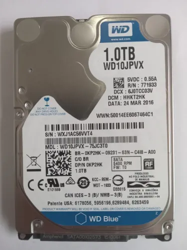 HD NOTEBOOK WD 1TB