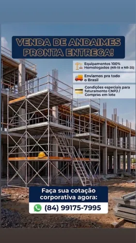 Andaime direto de fábrica! 