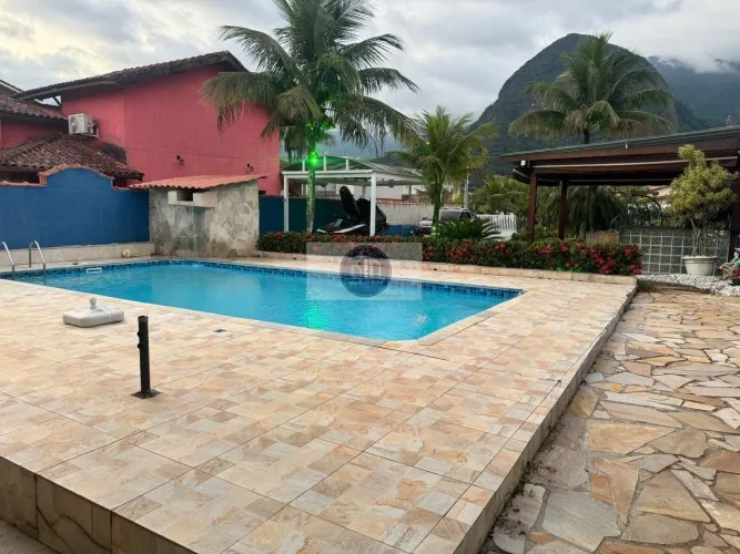 Casa em Condomínio para Venda em Bertioga, Boracéia, 3 dormitórios, 1 suíte, 3 banheiros,