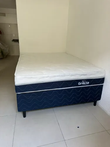 Cama casal molas ensacadas pronta entrega