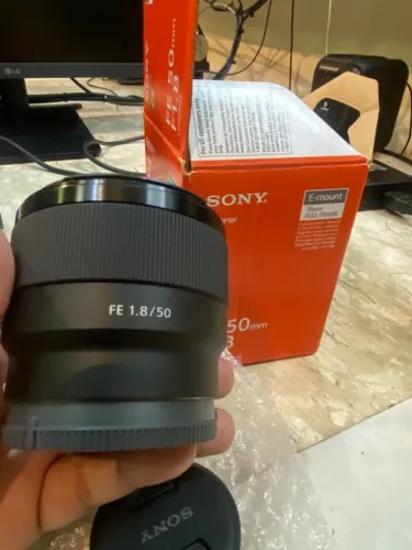 Lente Sony Alpha FE 50mm F 1.8 E-Mount Full Frame