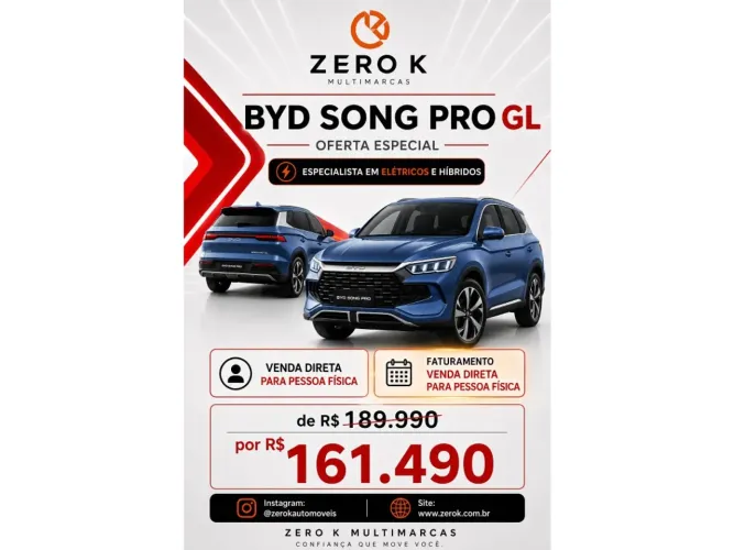 BYD Song Pro GL 1.5 16V Aut. (hibrido) 2027