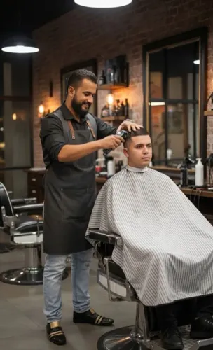 Barbeiro Profissional a Domicílio 