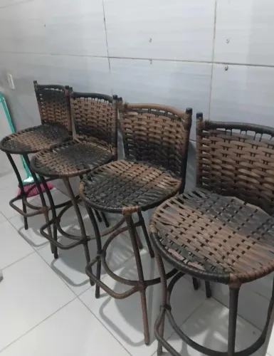 Vendo cadeiras seminovas
