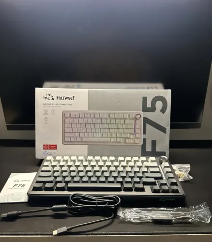 Teclado Magnético F75 - NOVO