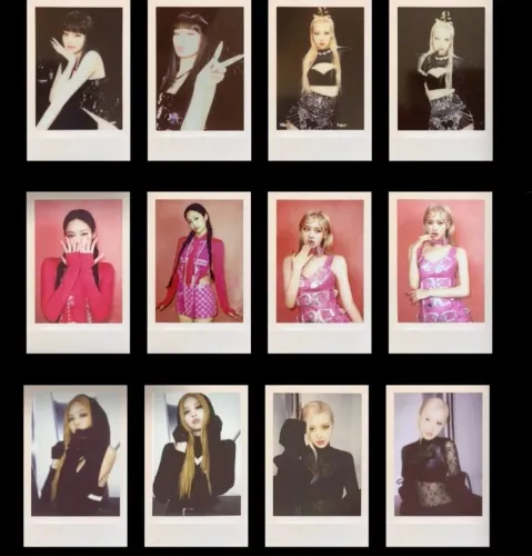 Blackpink Born Pink Polaroid oficial Jennie Rosé