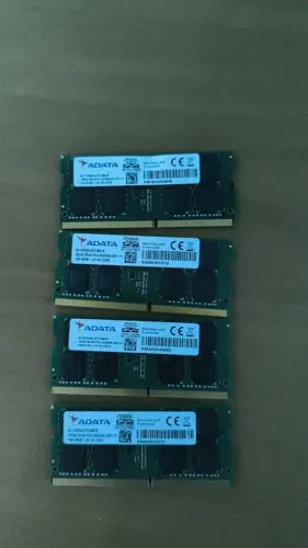 Kit 5 Memórias ddr4 de 16gb