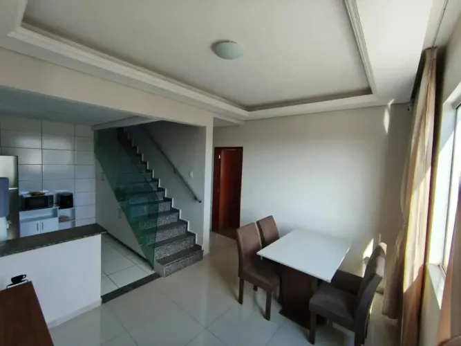Cobertura com 3 quartos, 2 vagas e 144m² à venda no Condomínio Monte Sinai, Sarzedo/MG