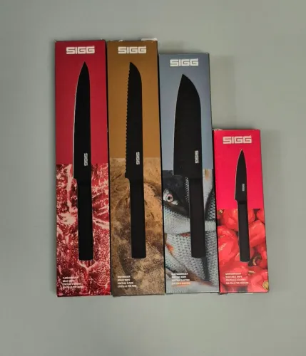 Kit Facas SIGG Japanese Steel 4 Peças Novas na Caixa