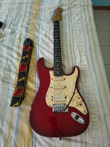 Guitarra Fender Ultra, Made USA, 1997- Raridade, Floyd-Rose-Fender