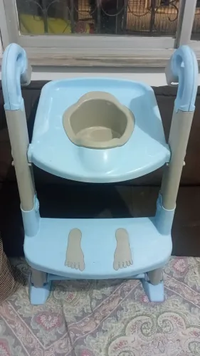 Escada assento sanitário redutor infantil