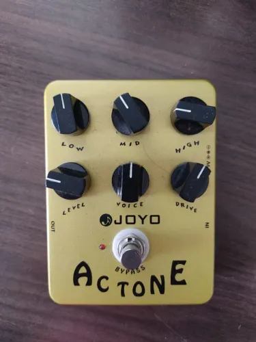 Pedal Joyo Actone (simula amp Vox)