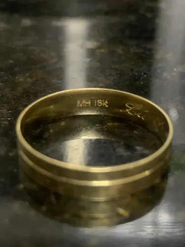Aliança Ouro 18k  (750) - 4g