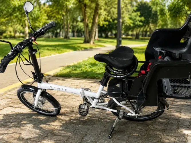 Bicicleta elétrica dobrável SENSE easy!!!