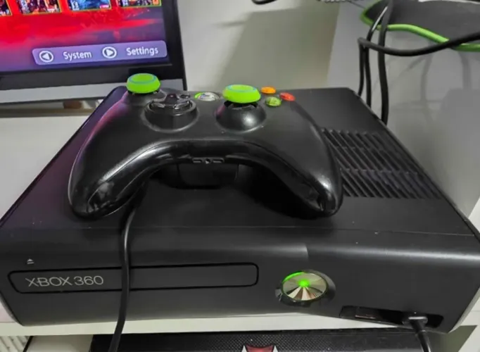 ? XBOX 360 SLIM ? DIVERSÃO GARANTIDA! ?
