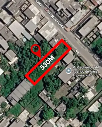 VENDE/ALUGA TERRENO 530M² NA RUA RIACHUELO MESQUITA